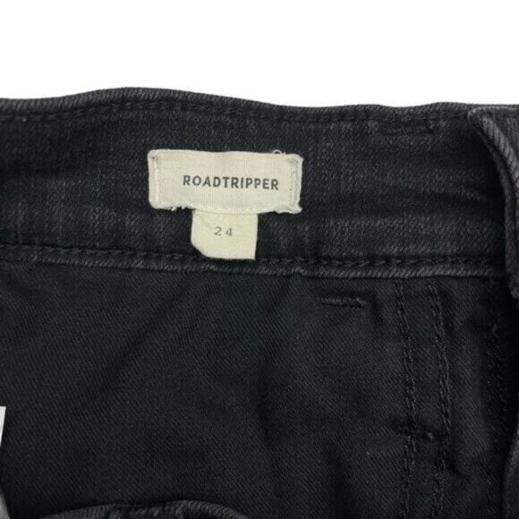 Madewell Women’s Roadtripper Mid Rise Jean In Washed Black Size 24 - Picture 5 of 7